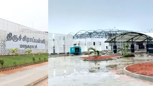 பஞ்சப்பூரில் ஒருங்கிணைந்த பேருந்து முனையம் விரைவில் திறப்பு விழா காண இருக்கிறது