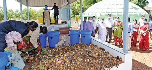 திருச்சி மாநகராட்சிக்குட்பட்ட அரியமங்கலம் குப்பை கிடங்கில் கோழி கழிவு மறுசுழற்சி அலகு அமைக்கப்பட உள்ளது.